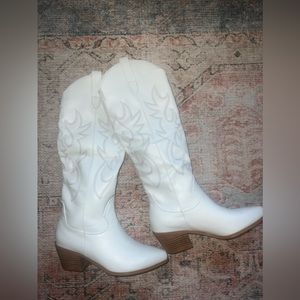 White Cowgirl Boots!
